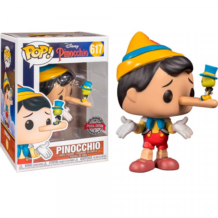 Фигурка POP Disney: Pinocchio - Pinocchio With Jiminy Cricket (Exc)