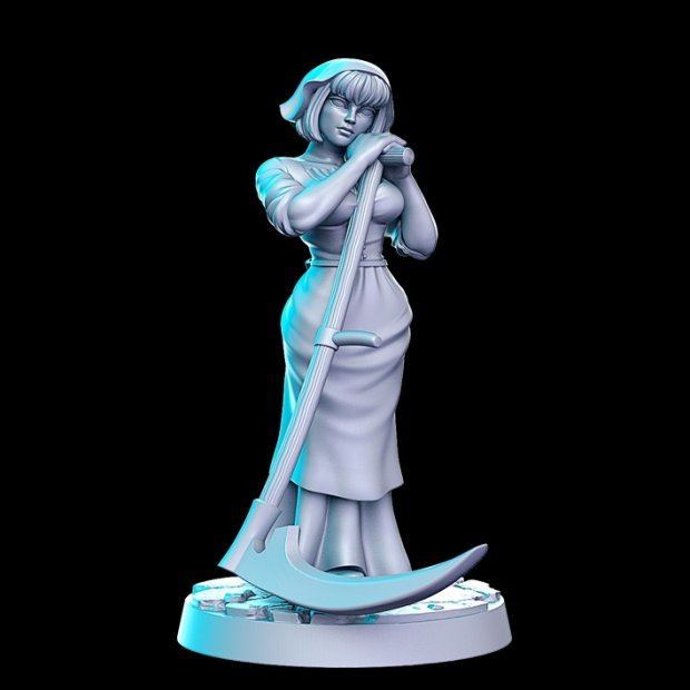 Фигурка Rosalia Female Reaper (Unpainted)