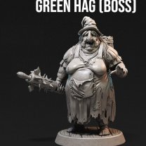 Фигурка Green Hag (Boss) (Unpainted)