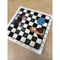 Обиходные Шахматы Black Clover (White) [Handmade]