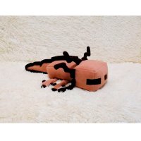 Мягкая игрушка Minecraft - Axolotl (47 см) [Handmade]