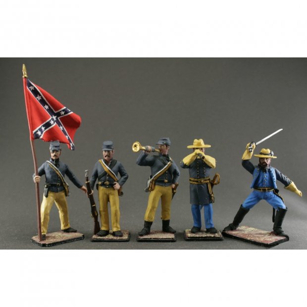 Набор фигурок Confederates (5 шт)