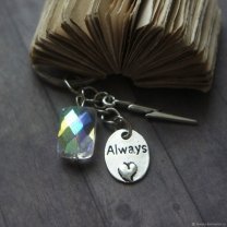 Брелок Harry Potter - Lightning With "Always..."