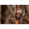 Брошь Copper Steampunk Spider