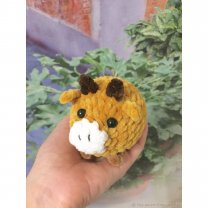 Мягкая игрушка Bull (8 см) [Handmade]