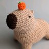 Мягкая Игрушка Capybara with Orange