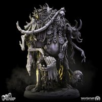 Фигурка The Lord of the Cursed Ettins Is A Colossal Giant (Unpainted)