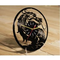 Часы из винила Mortal Kombat [Handmade]