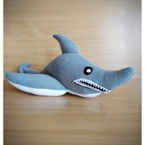 Мягкая игрушка Trevor Henderson - Aircraft Shark (55 см)