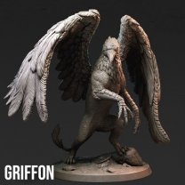 Фигурка Griffin on the back of his feet (Unpainted)