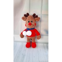 Мягкая игрушка Christmas Deer (35 см)