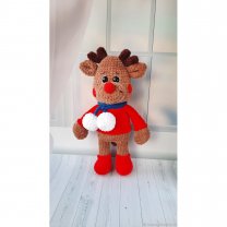 Мягкая игрушка Christmas Deer (35 см)