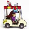 Конструктор Gravity Falls - Golf cart