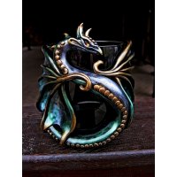 Кружка с декором Emerald Dragon