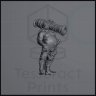 Фигурка Pirate Gunner with a Cannon (Unpainted)