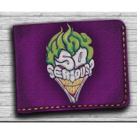 Кошелек The Joker - Why So Serious? Custom [Handmade]