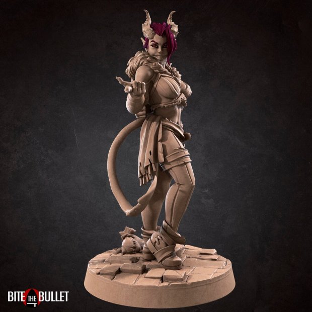 Фигурка Fiona the Tiefling (Unpainted)