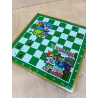 Обиходные Шахматы Zootopia (Green) [Handmade]