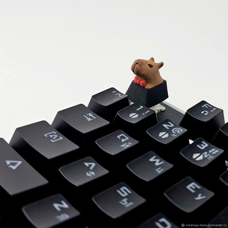 Кастомный Кейкап для Клавиатуры Capybara