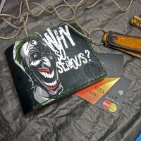 Кошелек The Joker - Why So Serious? V2 Custom [Handmade]