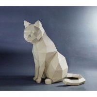 3D конструктор Sitting Cat