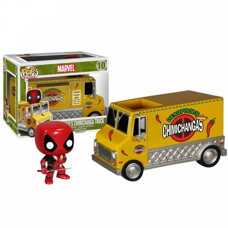 Набор фигурок POP Rides: Deadpool's Chimichanga Truck