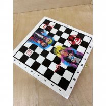 Обиходные Шахматы Boruto (White) [Handmade]
