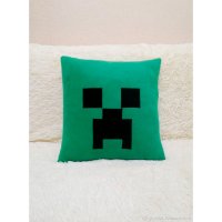 Подушка Minecraft - Creeper [Handmade]