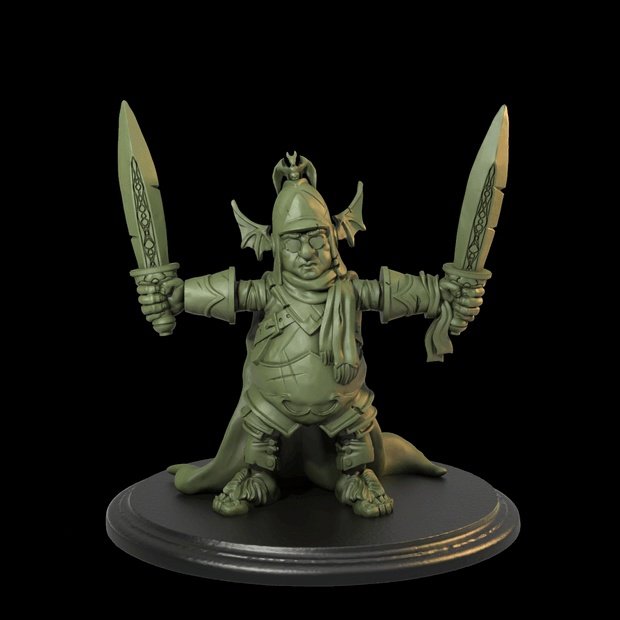 Фигурка Gloris the Vampire Killer (Dwarf) (Unpainted)