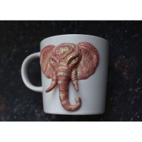 Кружка с декором Indian Elephant