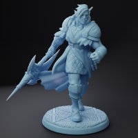Фигурка Orc with a spear (Unpainted)