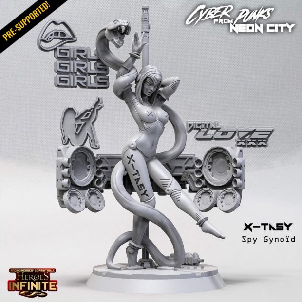 Фигурка X-Tasi Spy Gynoid (Unpainted)