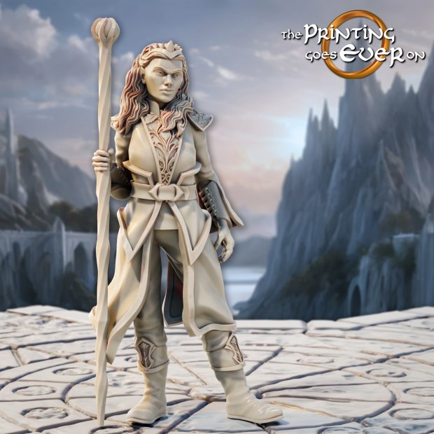 Фигурка Elf Mage (Unpainted)