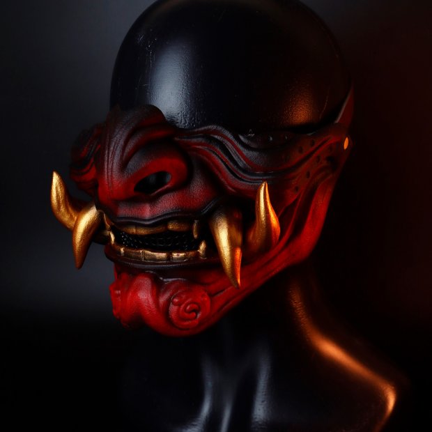 Маска Samurai (Black and Red)