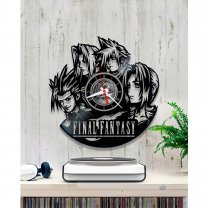 Часы настенные из винила Final Fantasy [Handmade]