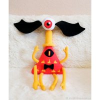 Мягкая игрушка Gravity Falls - Angry Bill Cipher with A Flying Eye [Handmade]