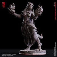 Фигурка Draconian Sorcerer - Female (Unpainted)