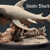 Фигурка Hunter Shark (Unpainted)