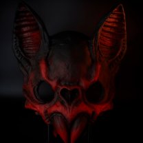 Маска Bat Skull Vampire